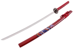 Katana Iaito rød