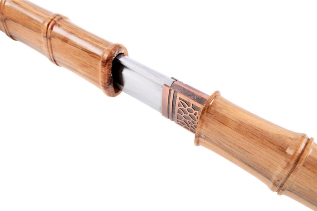 Bambus Katana og Bambus skede samling