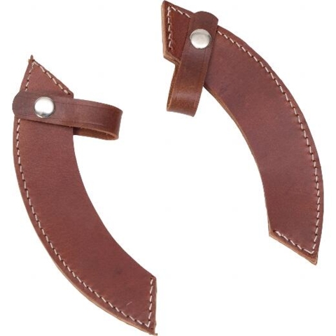 Haller, Detaljeret Kraftig Dobbeltøkse - Læder Kapper