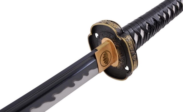 Shen Long, Katana Tachi Bushido, Hideyoshi - Tsuba