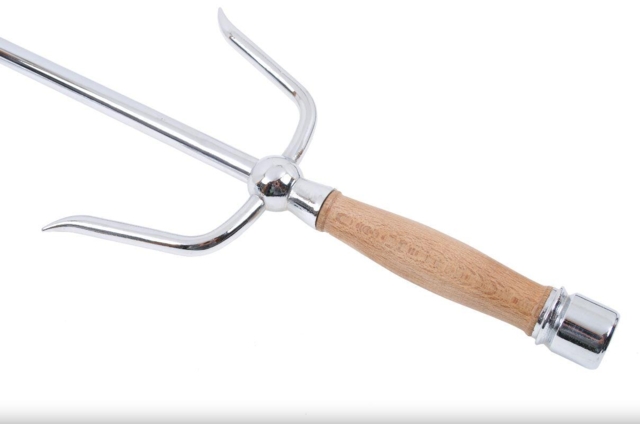 Rund Sai, Wenge Trægreb, Rustfri Stål - Håndtag