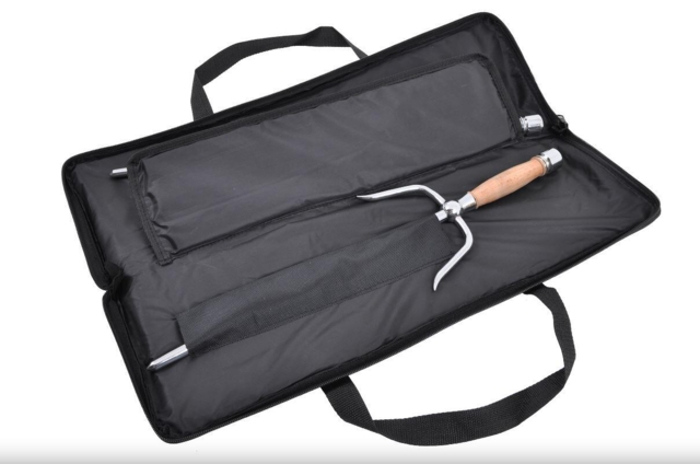 Rund Sai, Wenge Trægreb, Rustfri Stål - Nylon Bæretaske