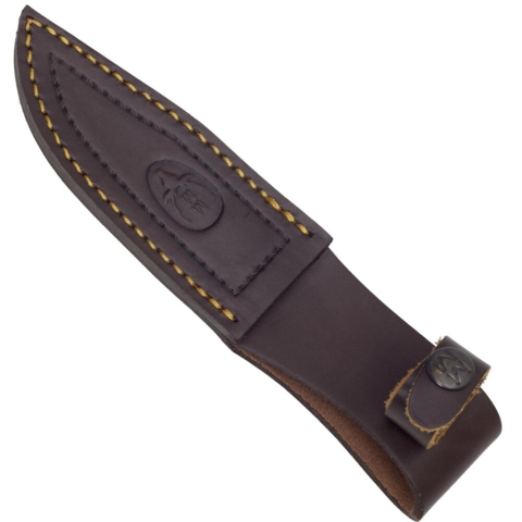 Muela Bowie mørkbrun læderskede