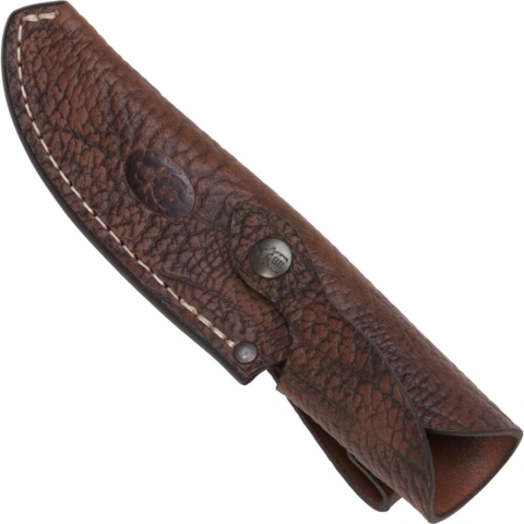 Muela, Lakhota Kniv, Pakka Træ - Læder Skede