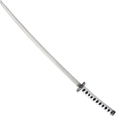 Samurai sæt sort/hvid