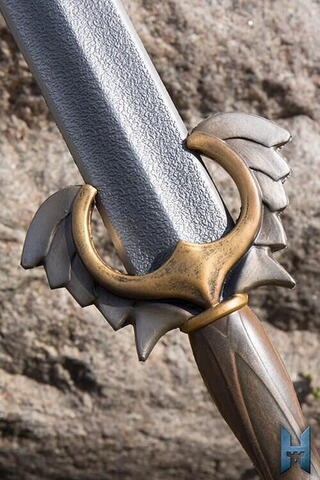 LARP Angelic Sword - 75 cm - Parerstang