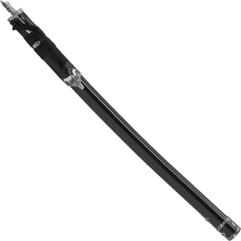 Sort Dekorativ Katana Saya