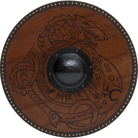 Vikinge Rundskjold 'drage'
