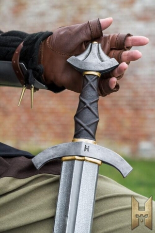Arming Sword Steel - 87 cm greb