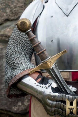 Knightly Sword Gold - 105 cm Greb