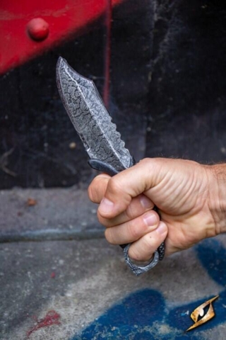 Tactical Throwing Knife Black - 21 cm