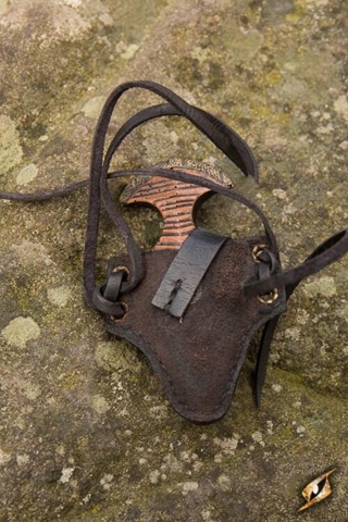 Push Dagger holder inkl. knife Black