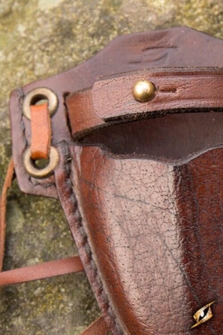 Kunai Holder inkl. Knife Brown - Skede