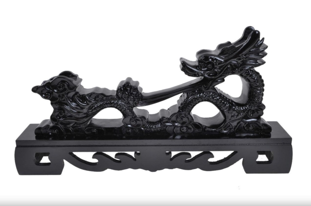 Drage Bordstander i Træ til Katana