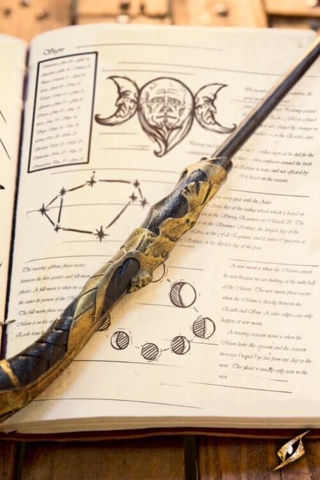 Sendivogius - Wand - 34 cm - Black - Greb