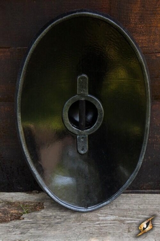 Black Auxillay Shield - Bagside