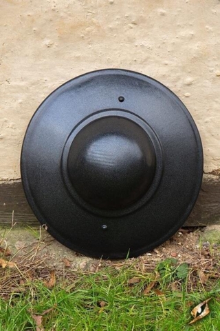 Fencing Buckler - S - Dark Metal