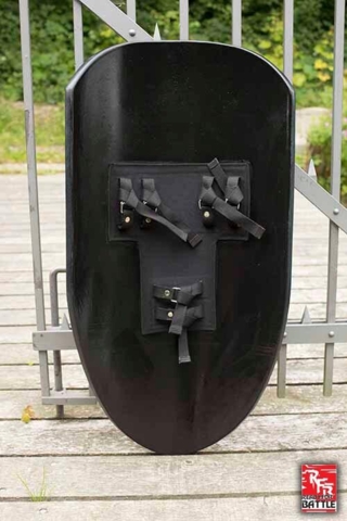 Ready For Battle Large Shield - L - Wood - Bagside