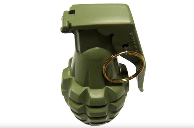 Attrap Håndgranat MK2, Metal