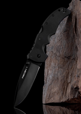Cold Steel, Recon 1 PT Foldekniv, S35VN, Sort