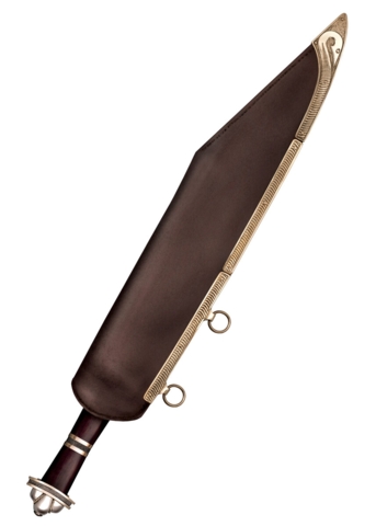 Cold Steel, Damascus Long Sax - Skede