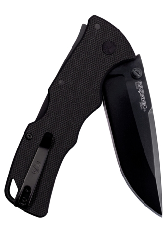 Cold Steel, Verdict Foldekniv, Spear Point, AUS 10A, Sort - Foldet