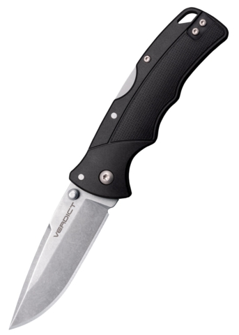 Cold Steel, Verdict Foldekniv, Spear Point, 4116SS, Sort