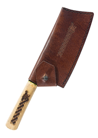 Condor, Norse Dragon Cleaver - Læder Skede