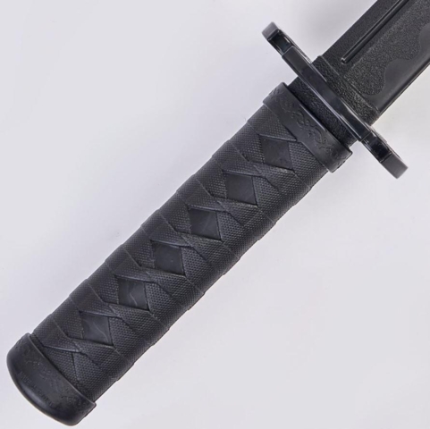 Attrap Wakizashi Sværd, Polypropylen - Greb