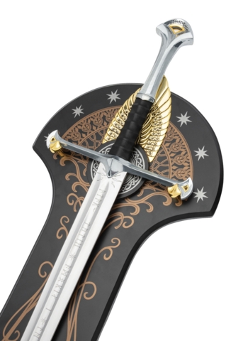 United Cutlery, Lord Of The Rings, Anduril Sværd, Museum Collection - Vægbeslag
