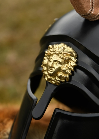 Battle Merchant, Italo-Corinthian Hjelm Med Plume - Pande