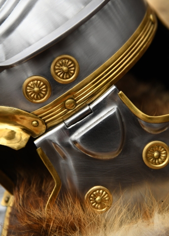 Battle Merchant, Imperial Gallic H-Hjelm, Stål, Augsburg - Skærm