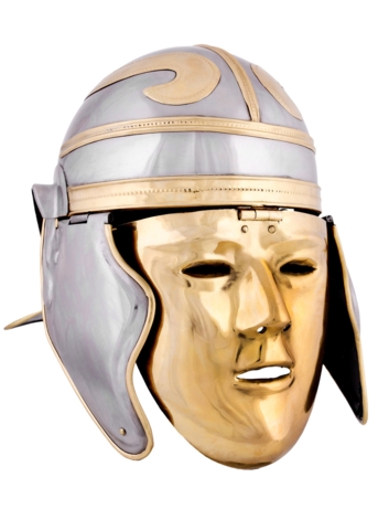 Battle Merchant, Imperial Gallic Face Hjelm, Jern