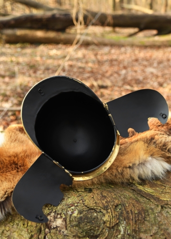 Battle Merchant, Coolus-D Roman Hjelm, Messing - Inderside