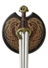 United Cutlery, Lord Of The Rings, Eomer's Sværd Guthwine - Vægbeslag