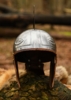 Battle Merchant, Late Roman Centurion Hjelm, Stål - Front