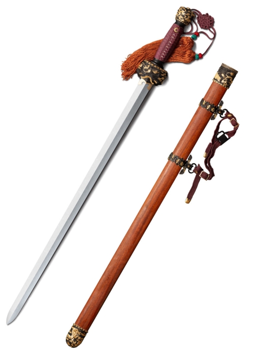 Cold Steel, Chinese Two Collar Sea Wave Gim-Sword